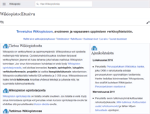 Tablet Screenshot of fi.wikiversity.org